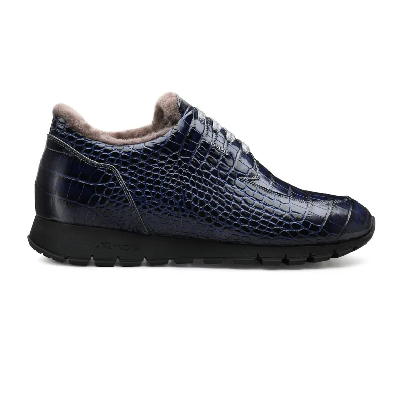 Dark blue insulated sneakers sold by Armos