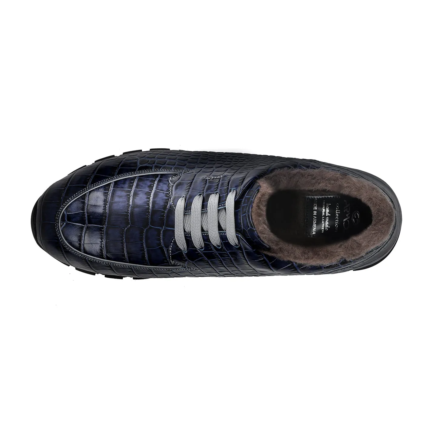 Dark blue insulated sneakers sold by Armos product image thumbnail 3