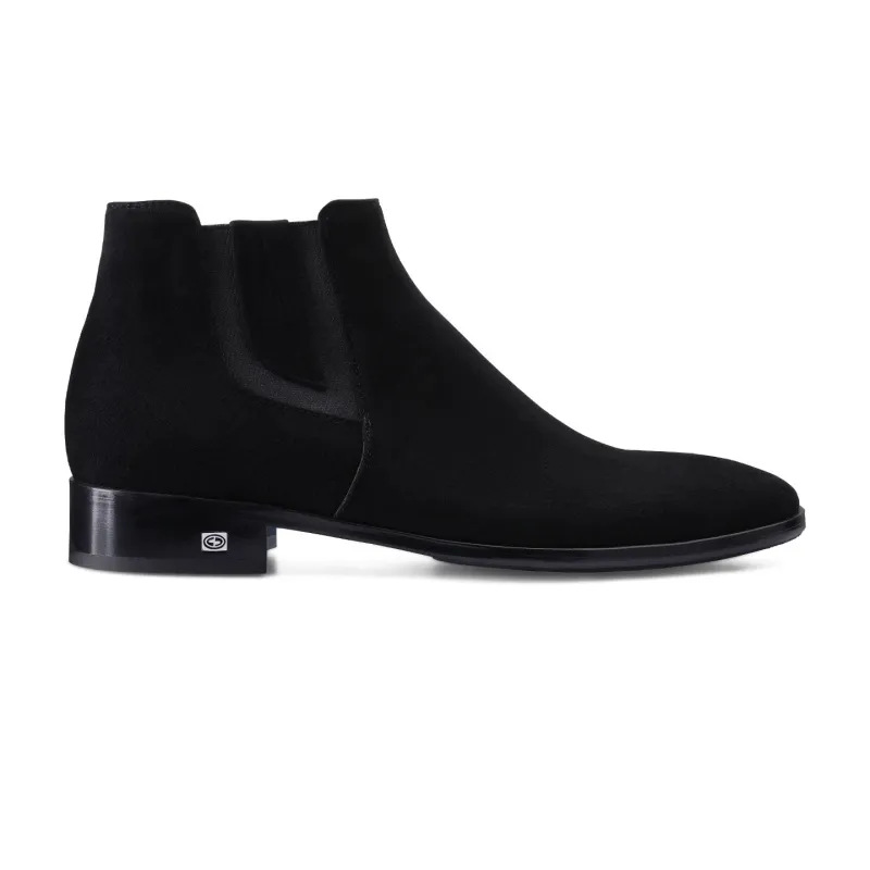 Men's Black Suede Ankle Boot sold by Armos