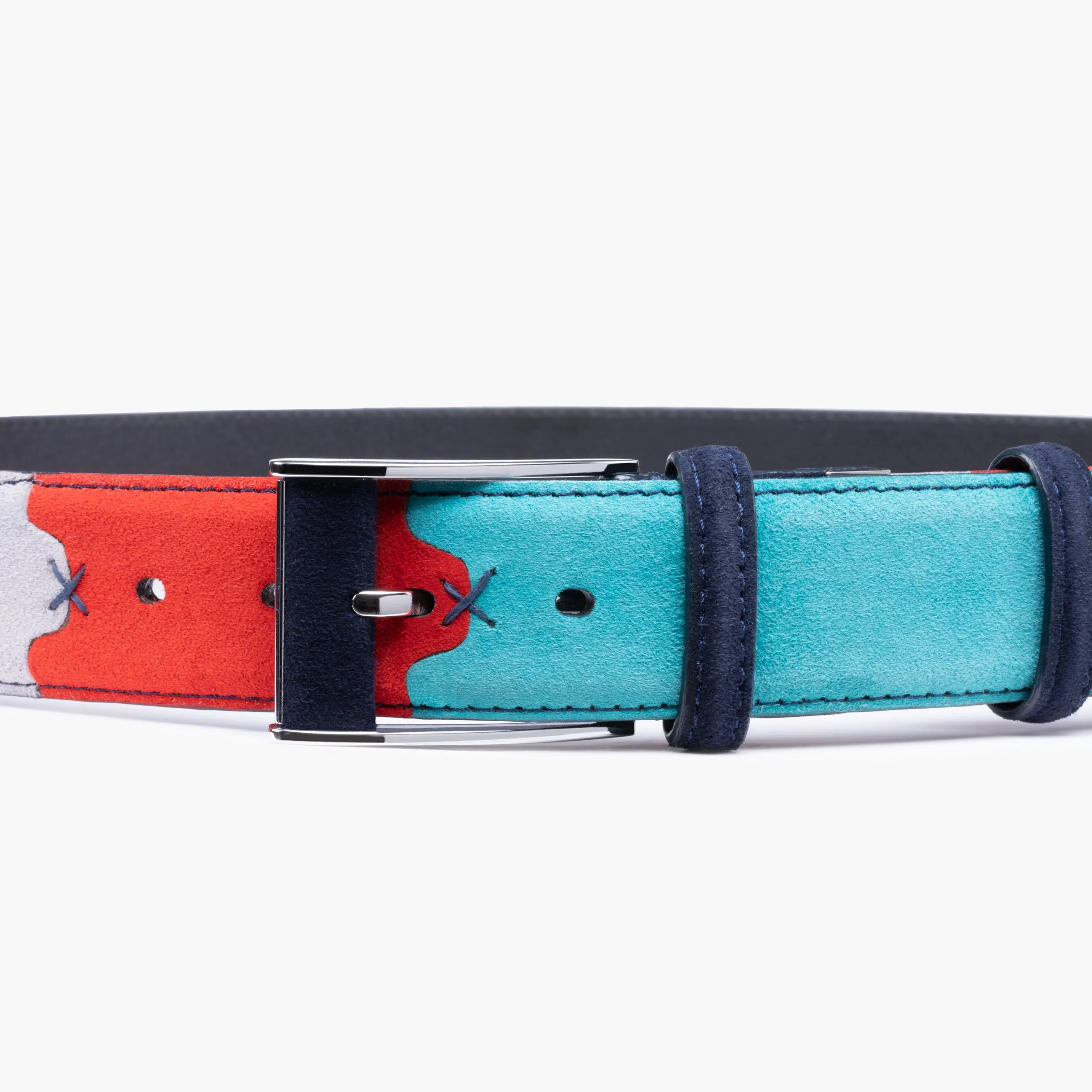 Multicolor suede belt sold by Armos product image thumbnail 4
