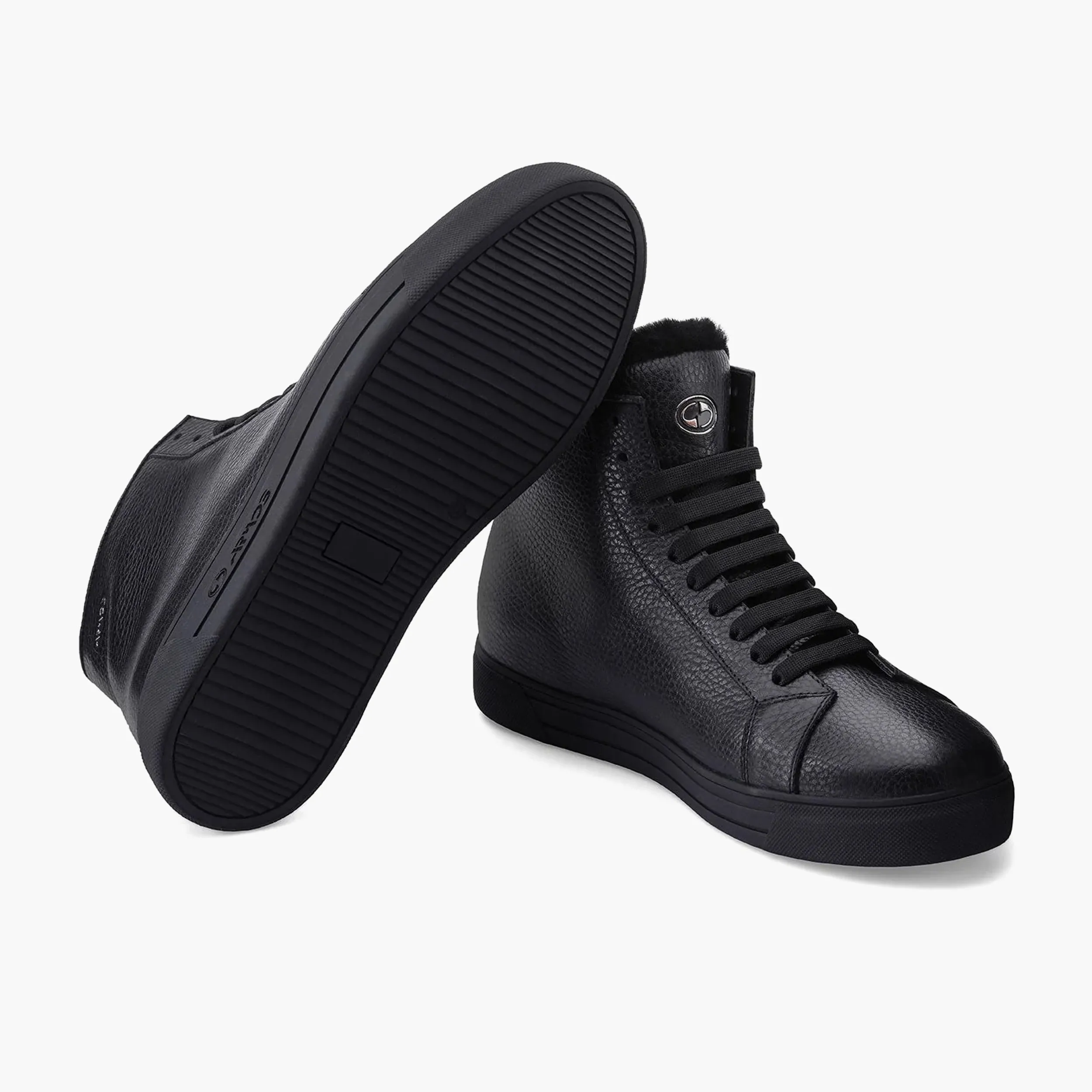 Men's Black Insulated High-Top Sneaker sold by Armos product image thumbnail 3