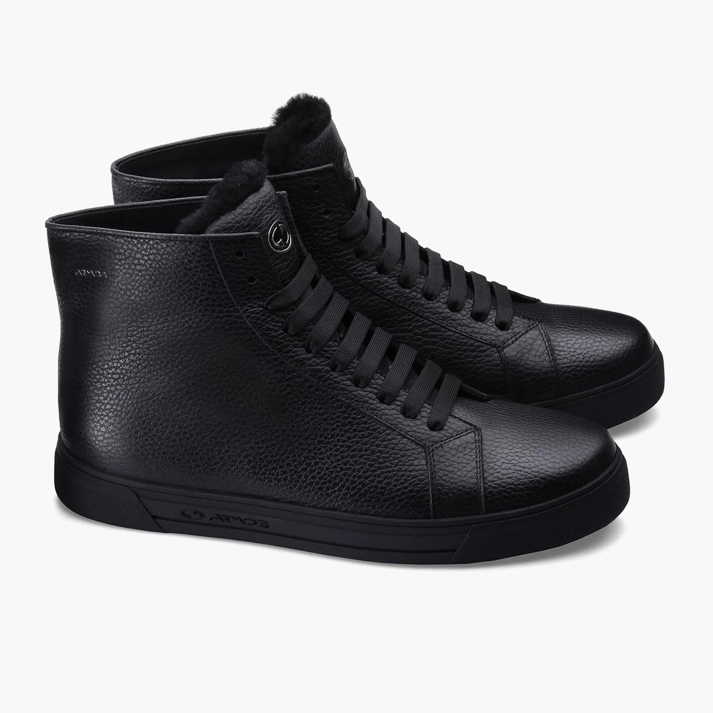 Men's Black Insulated High-Top Sneaker sold by Armos product image thumbnail 2