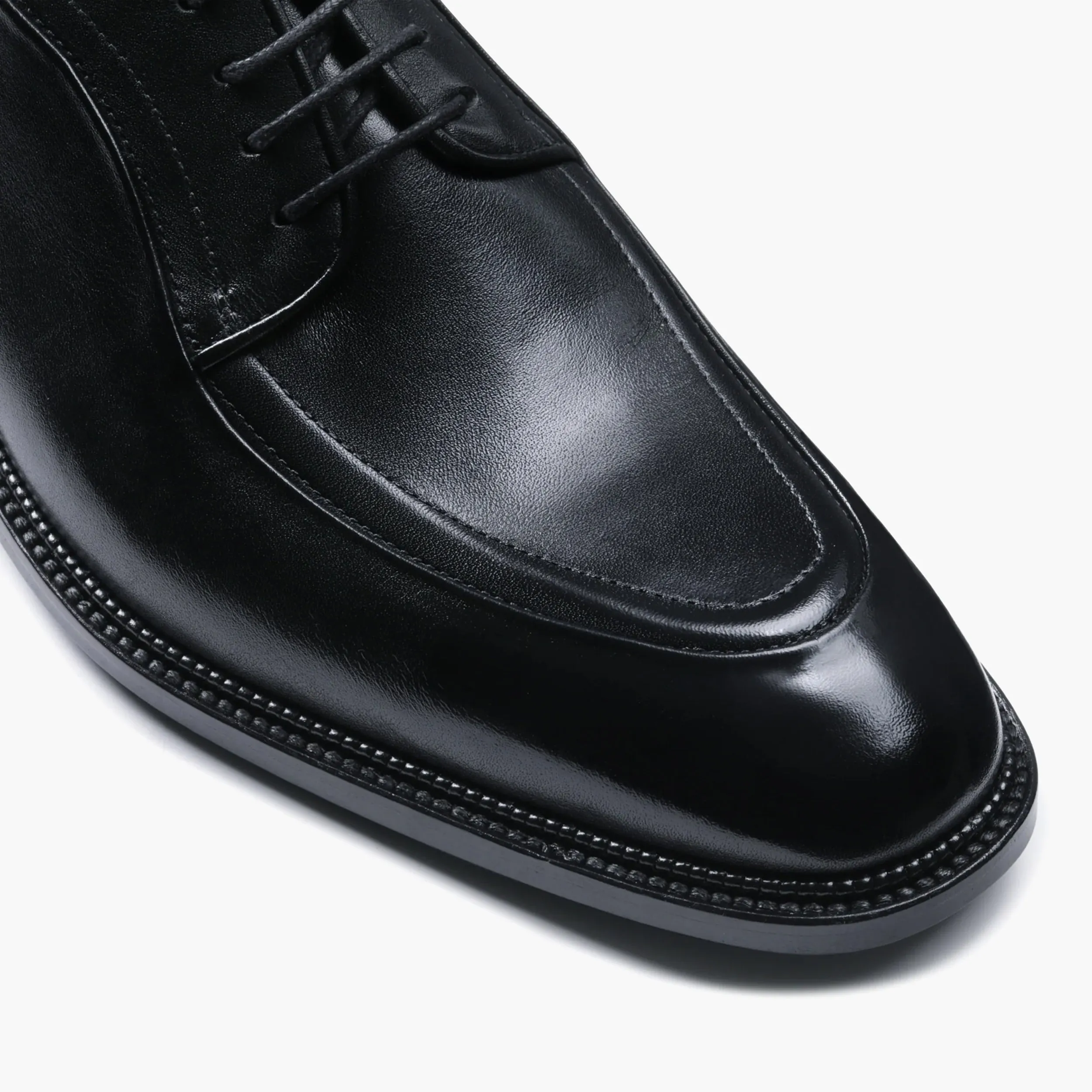 Men’s Black Leather Apron Derby sold by Armos product image thumbnail 5