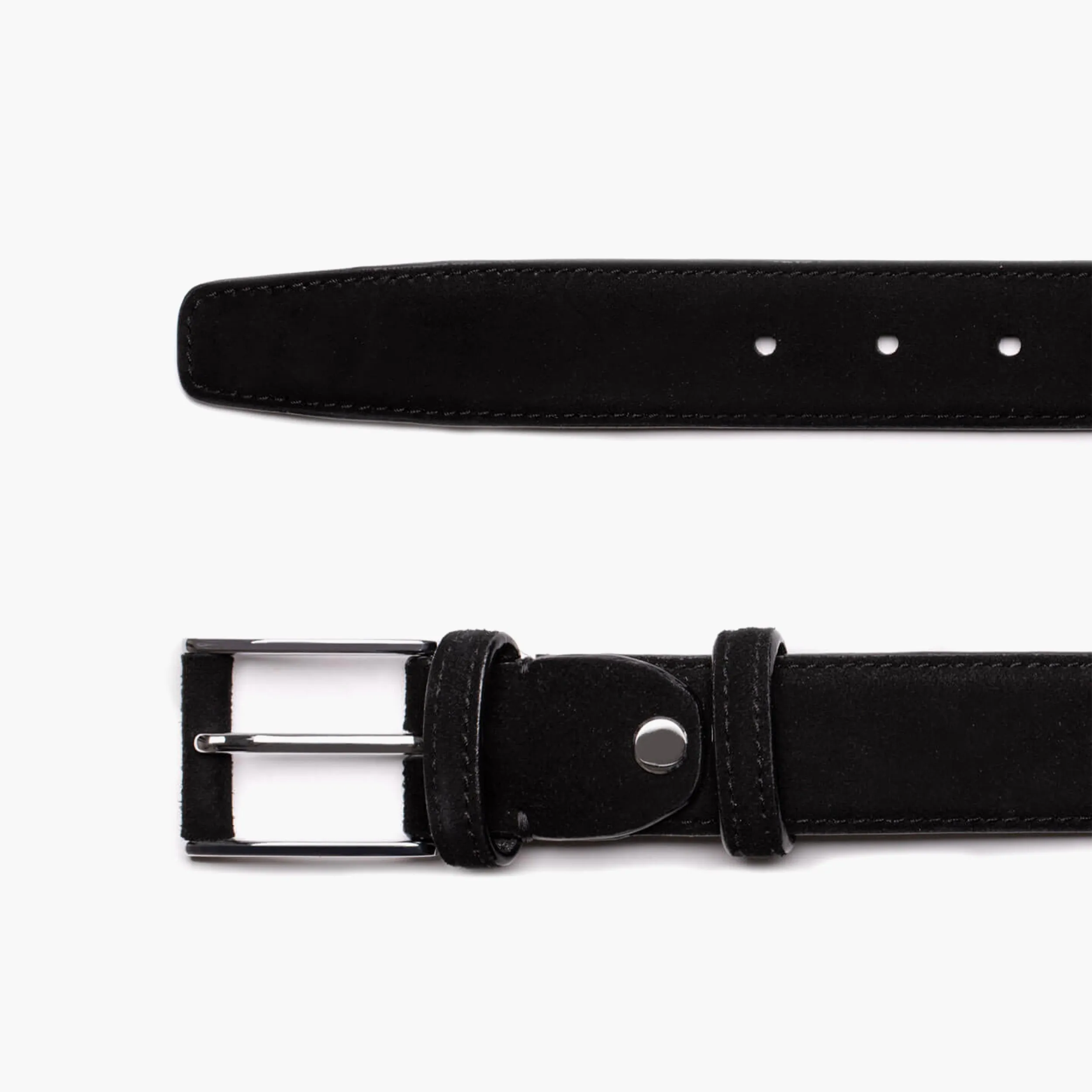 Men's Classic Black Suede Belt sold by Armos product image thumbnail 2