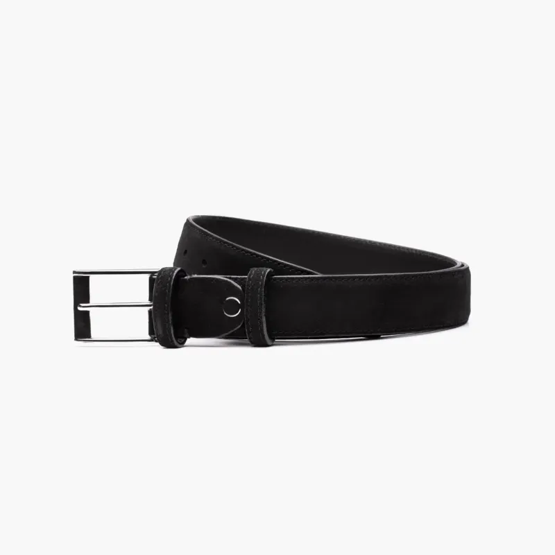 Men's Classic Black Suede Belt sold by Armos