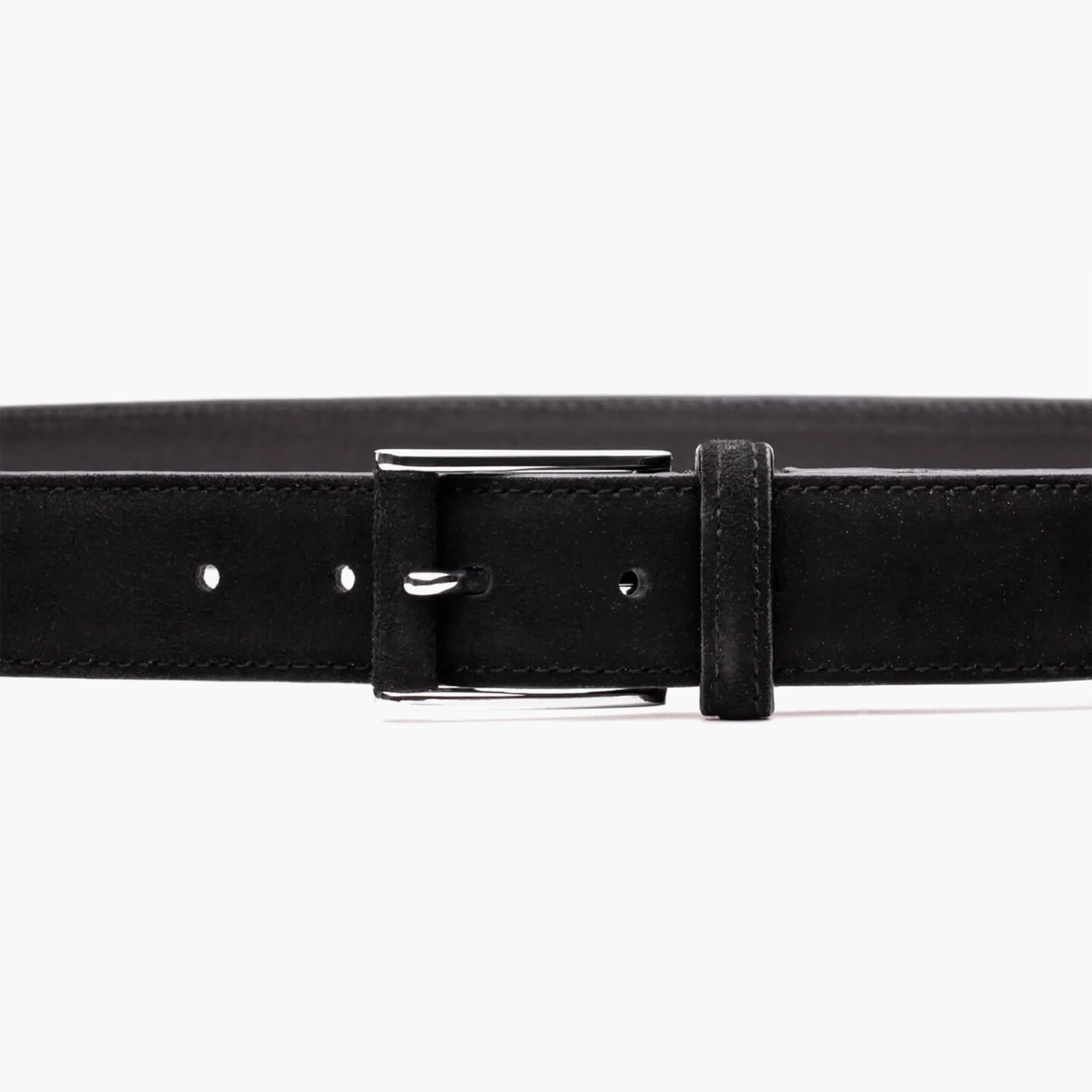 Men's Classic Black Suede Belt sold by Armos product image thumbnail 4