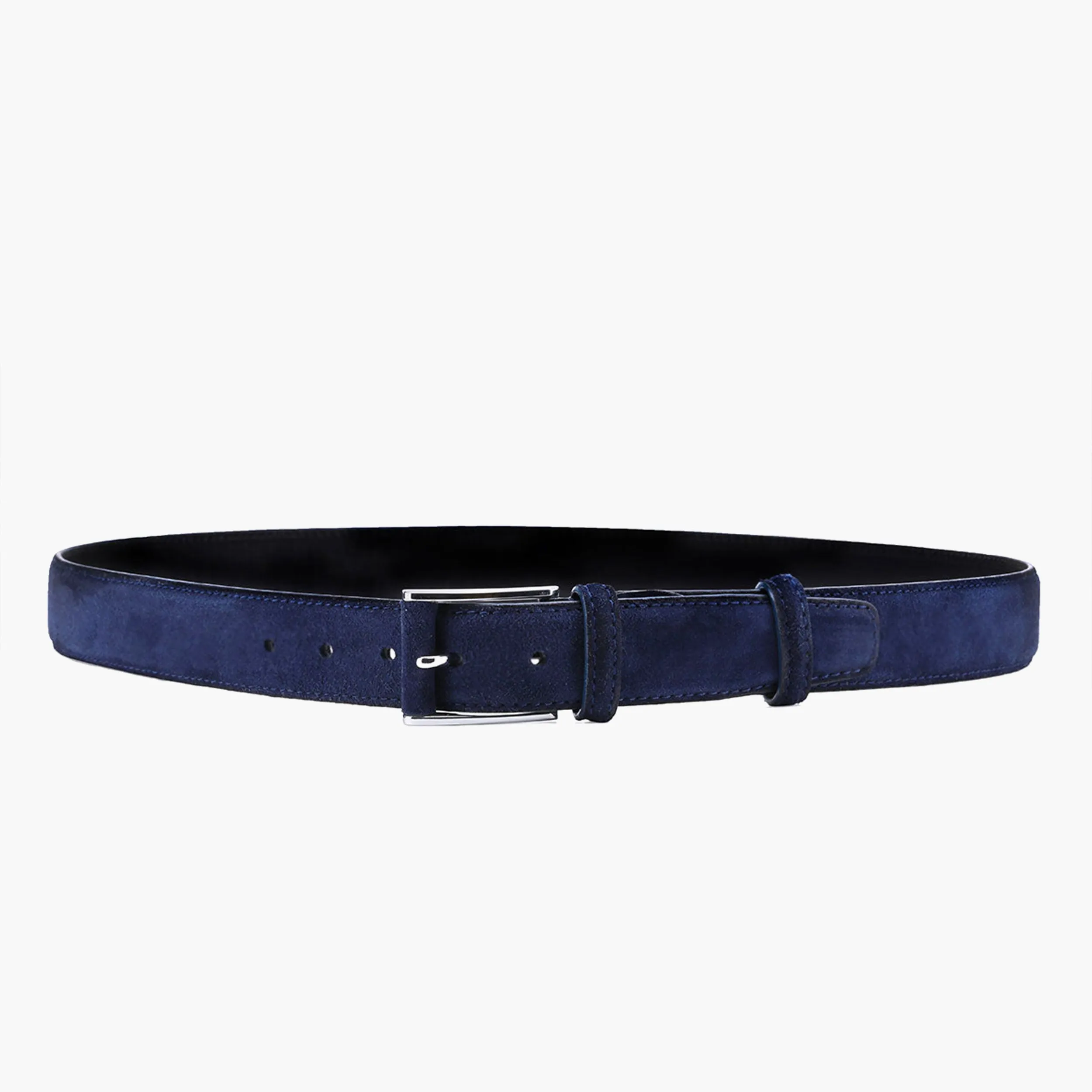 Men's Dark Blue Suede Belt sold by Armos product image thumbnail 3