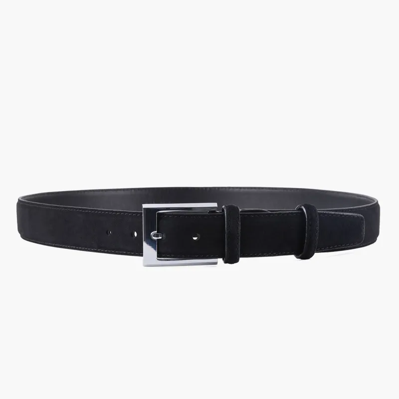 Men's Black Suede Belt sold by Armos