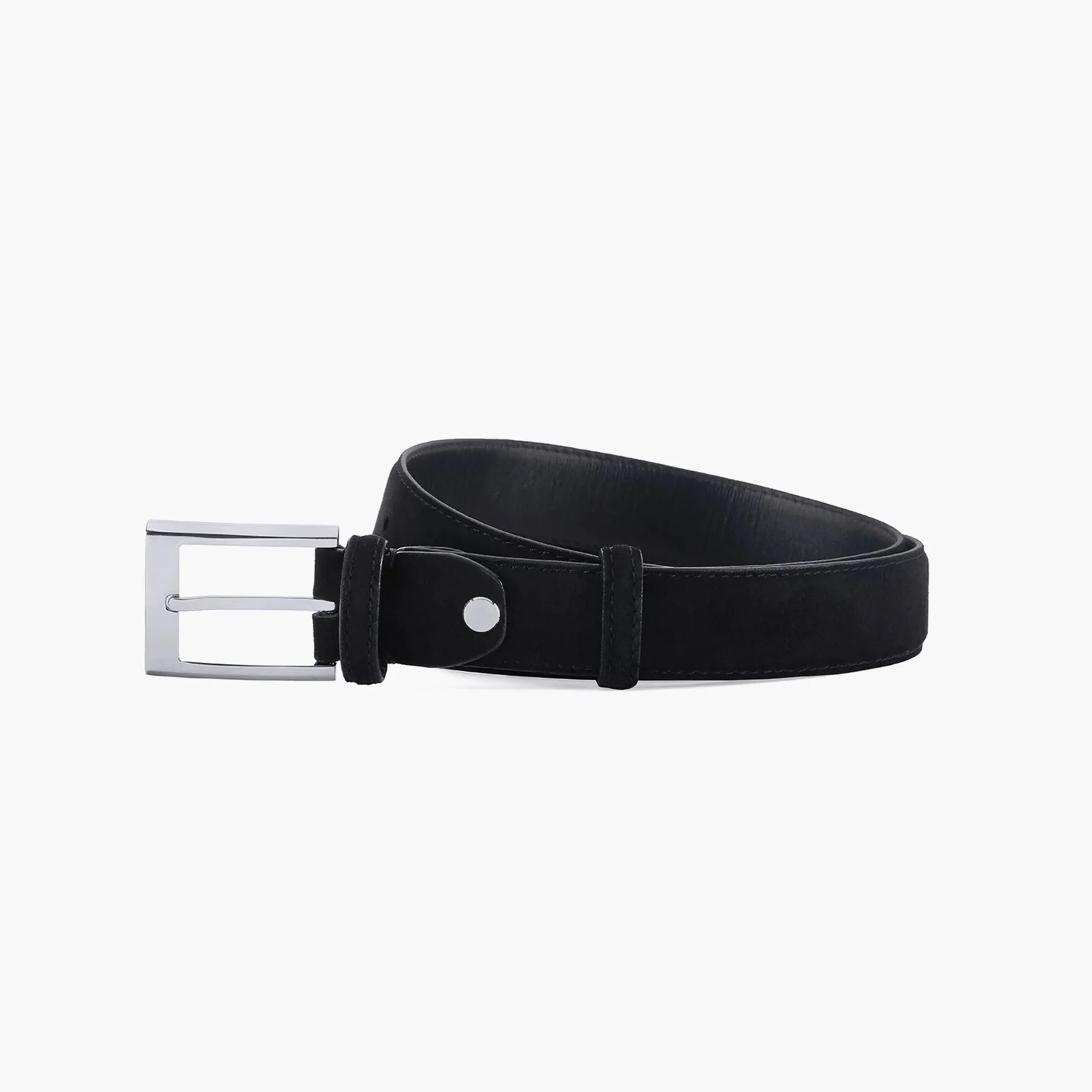 Men's Black Suede Belt sold by Armos product image thumbnail 2