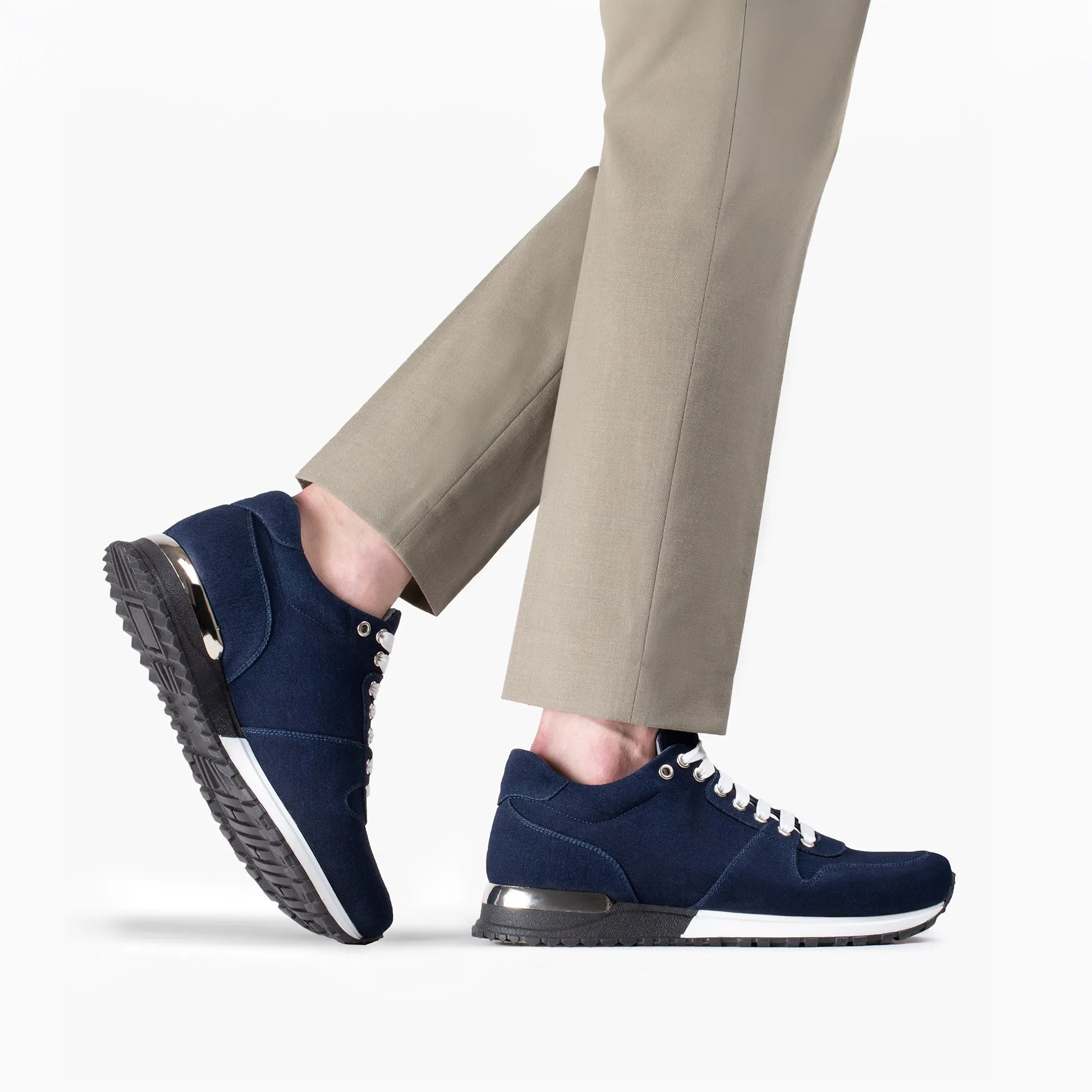 Men's Dark Blue Denim Sneaker sold by Armos product image thumbnail 2