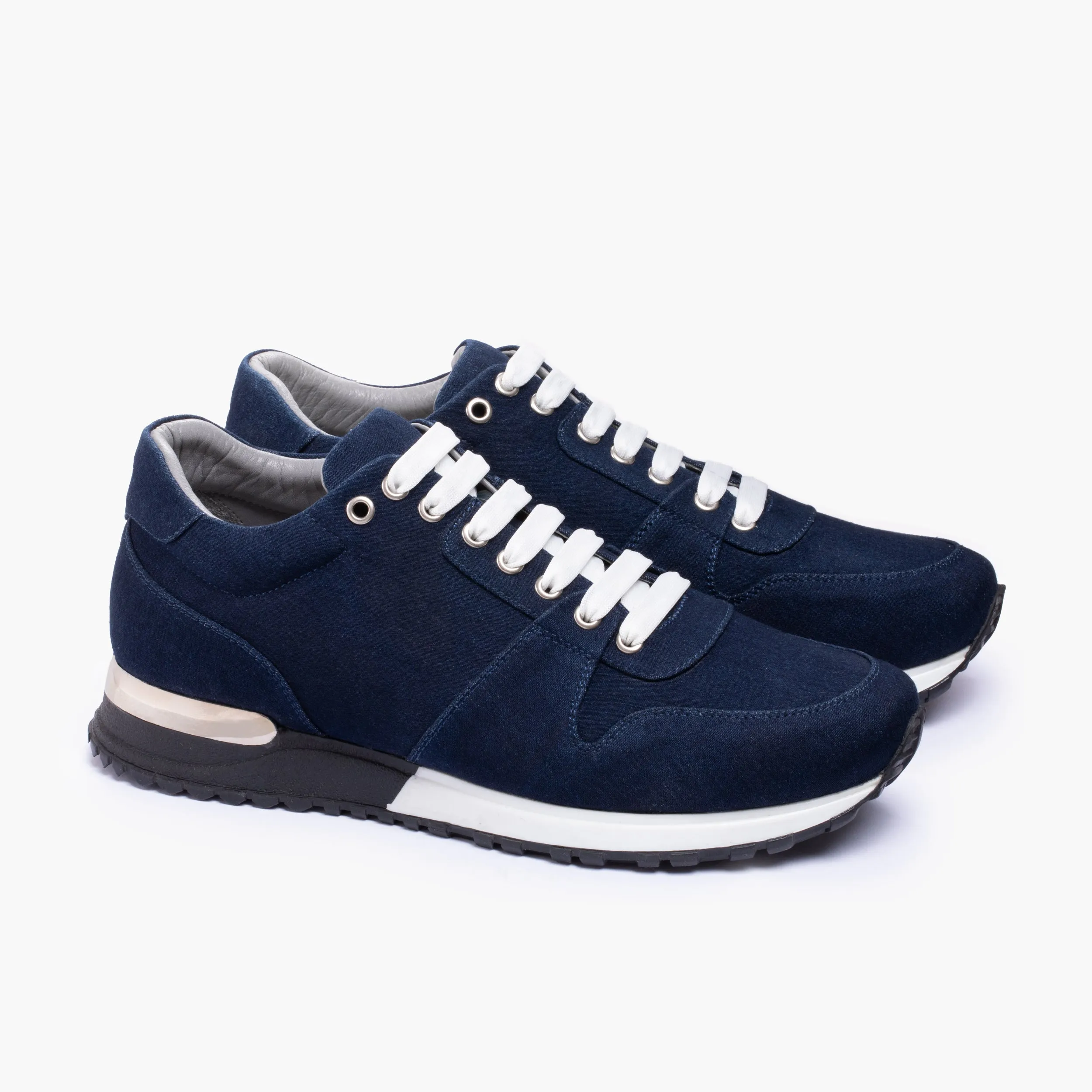 Men's Dark Blue Denim Sneaker sold by Armos product image thumbnail 3