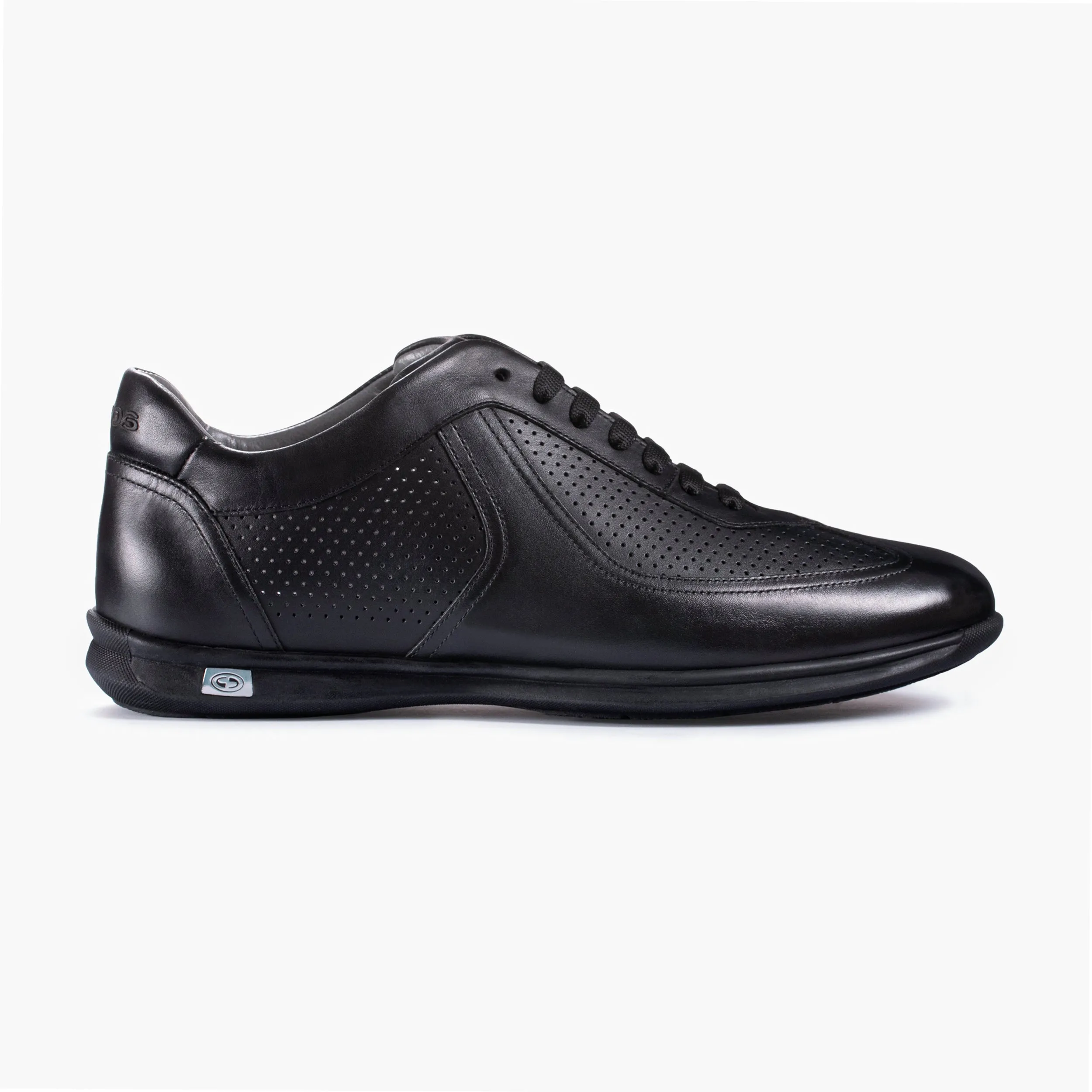 Men's Black Perforated Sneaker sold by Armos