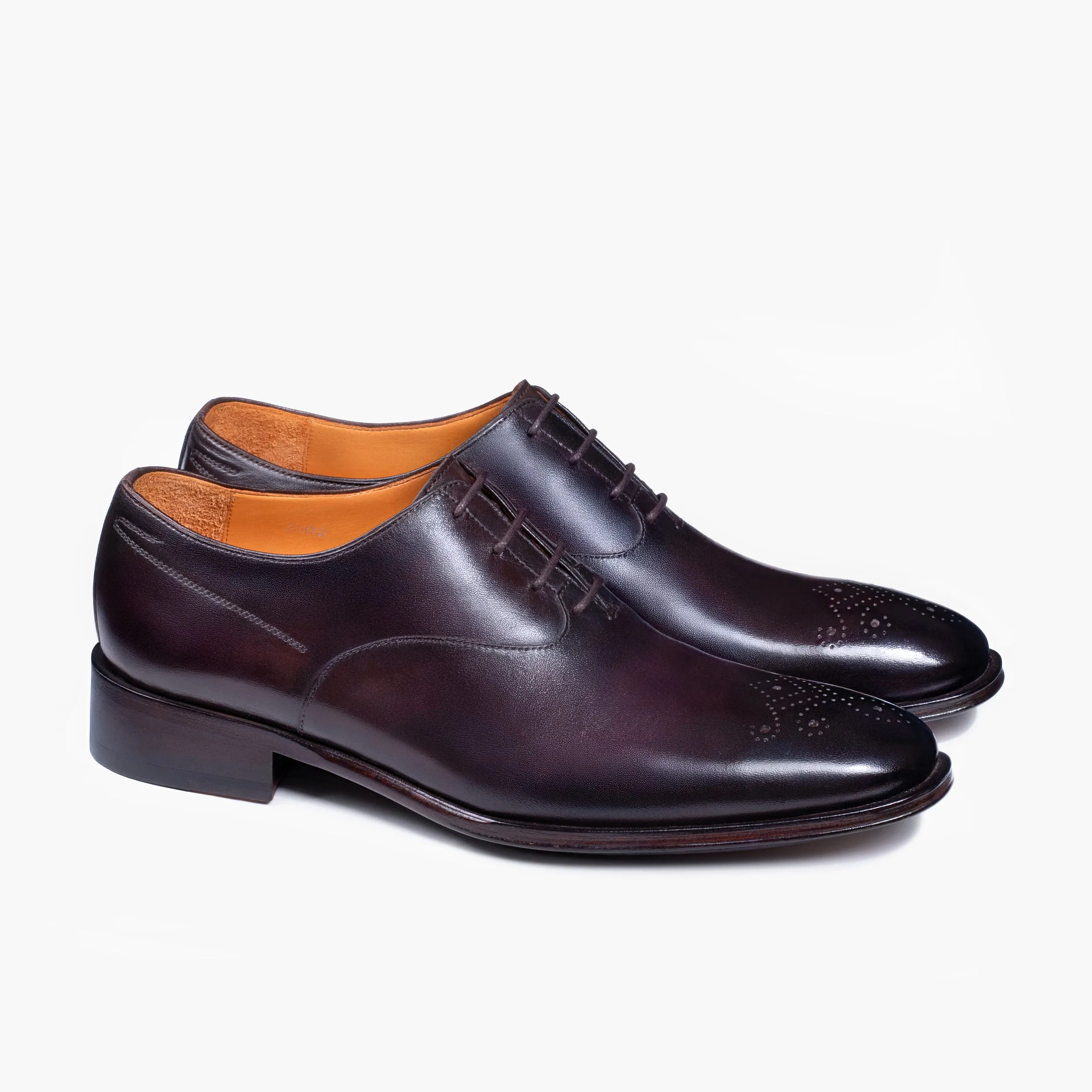 Men’s Wine Patina Medallion Toe Oxford sold by Armos product image thumbnail 3