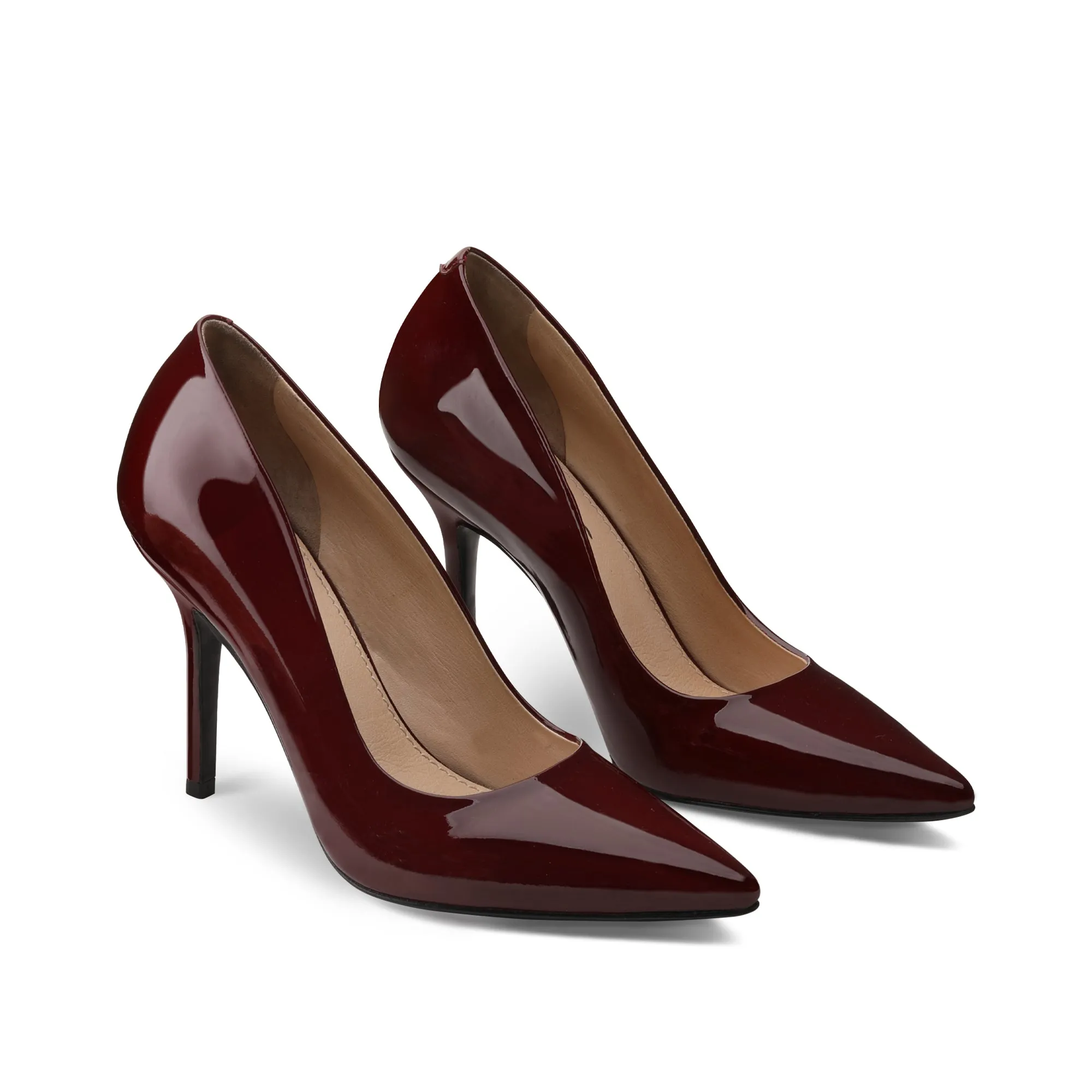 Women’s Burgundy Patent Leather Pump sold by Armos product image thumbnail 2