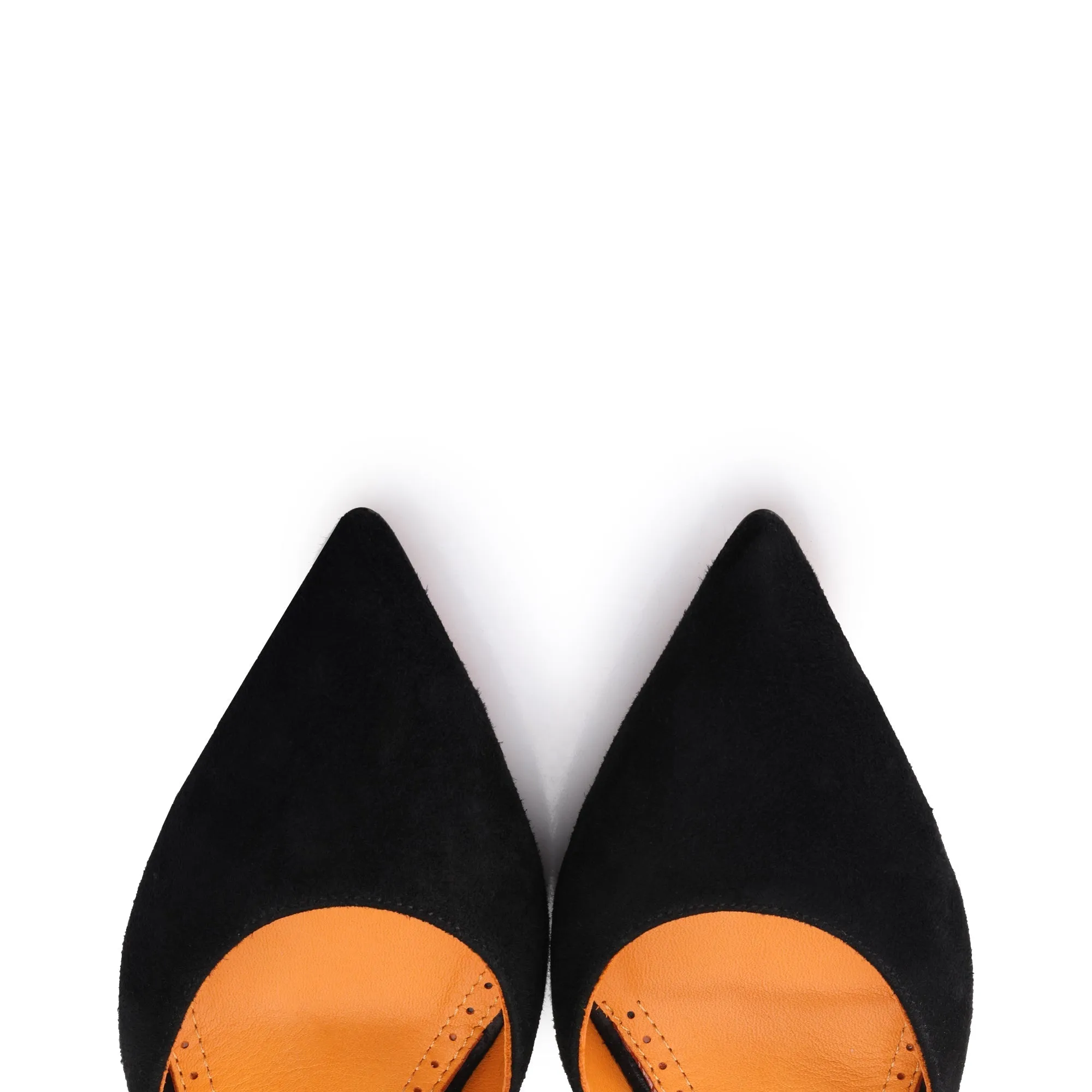 Women's Black Suede Slingback Pump sold by Armos product image thumbnail 3