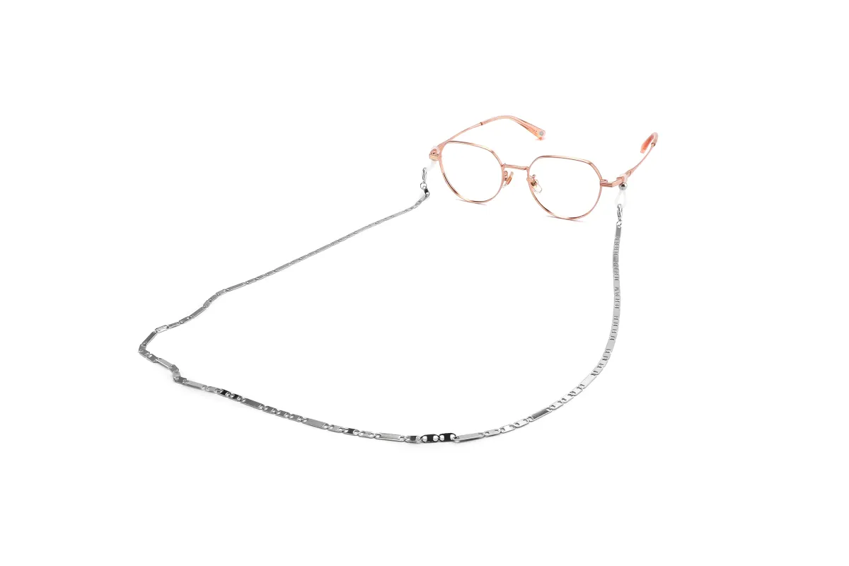 Sleek Silver Chain made by Dilly-Dollar Optical