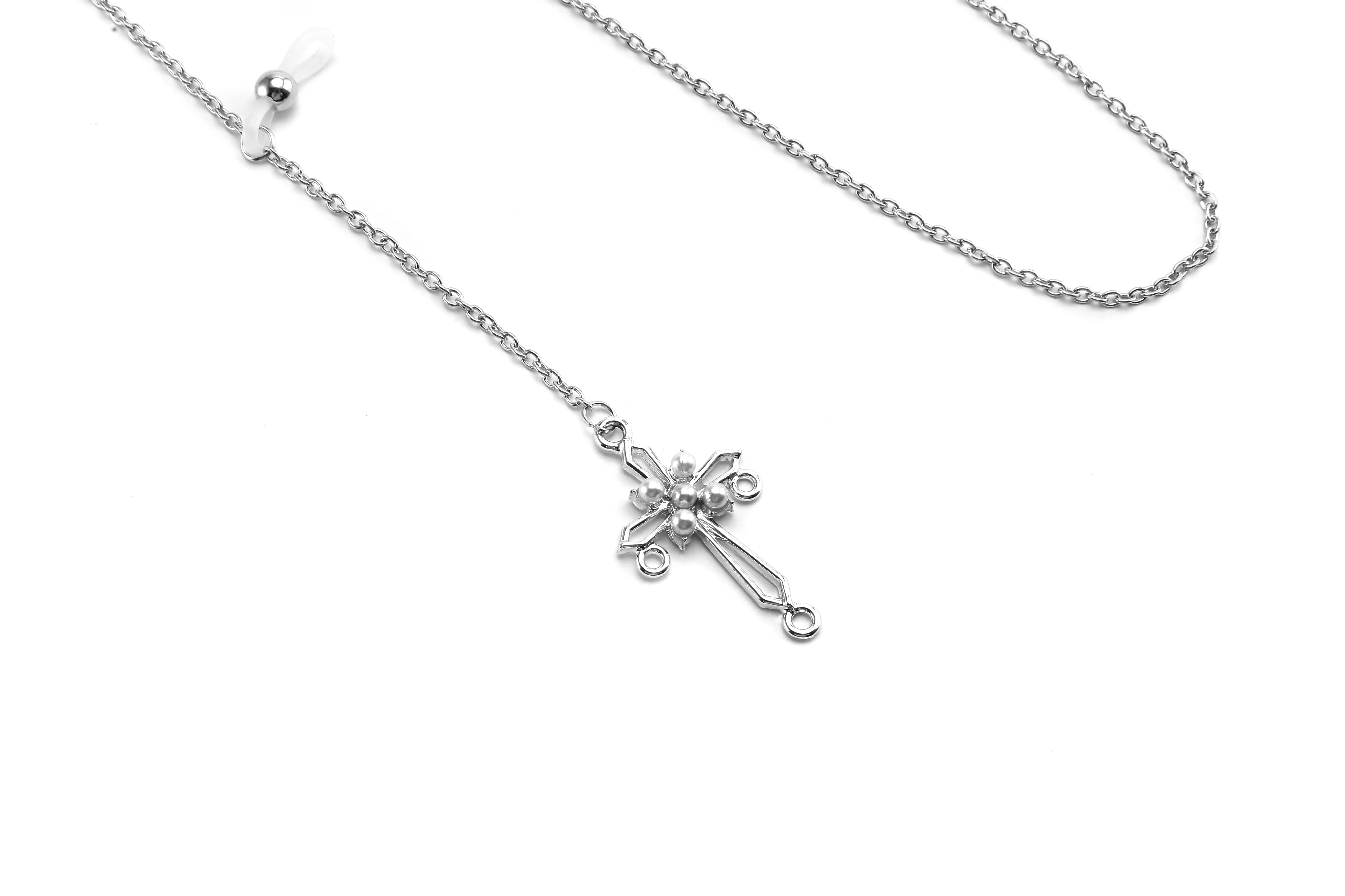 Silver Cross Chain sold by Dilly-Dollar Optical product image thumbnail 3