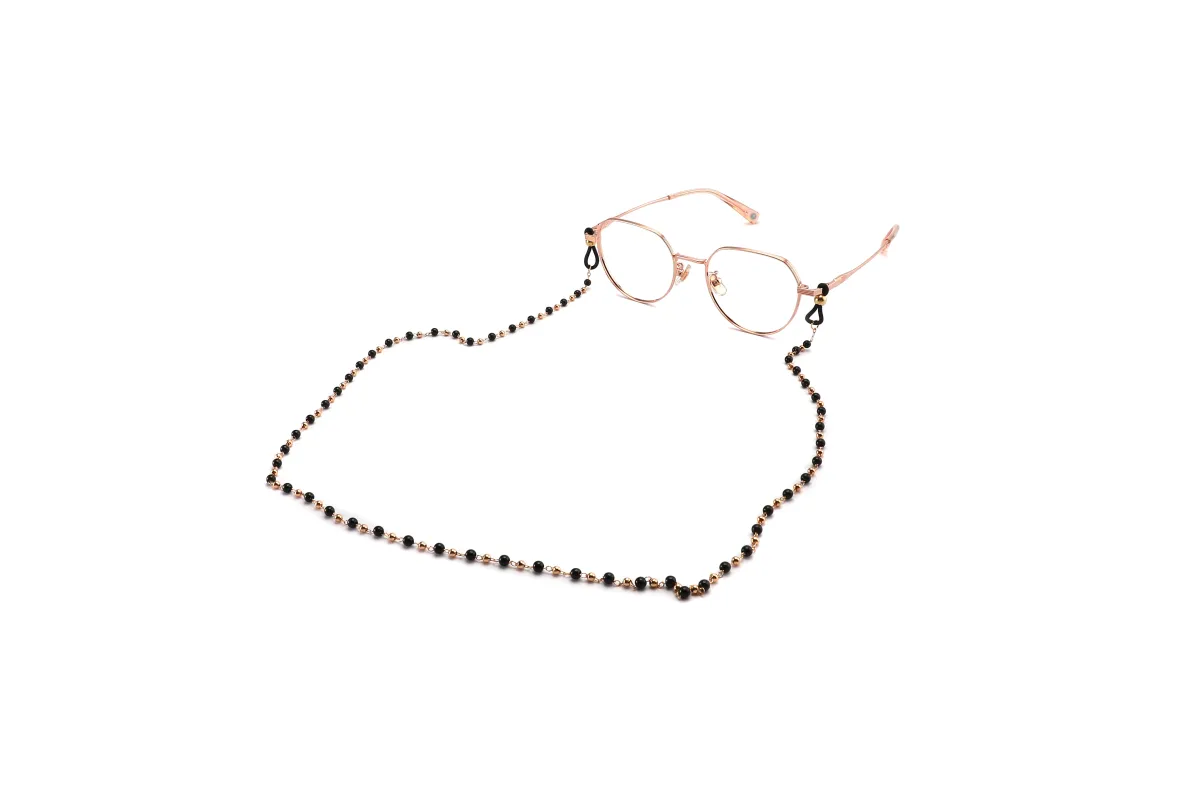 Black & Gold Chain made by Dilly-Dollar Optical