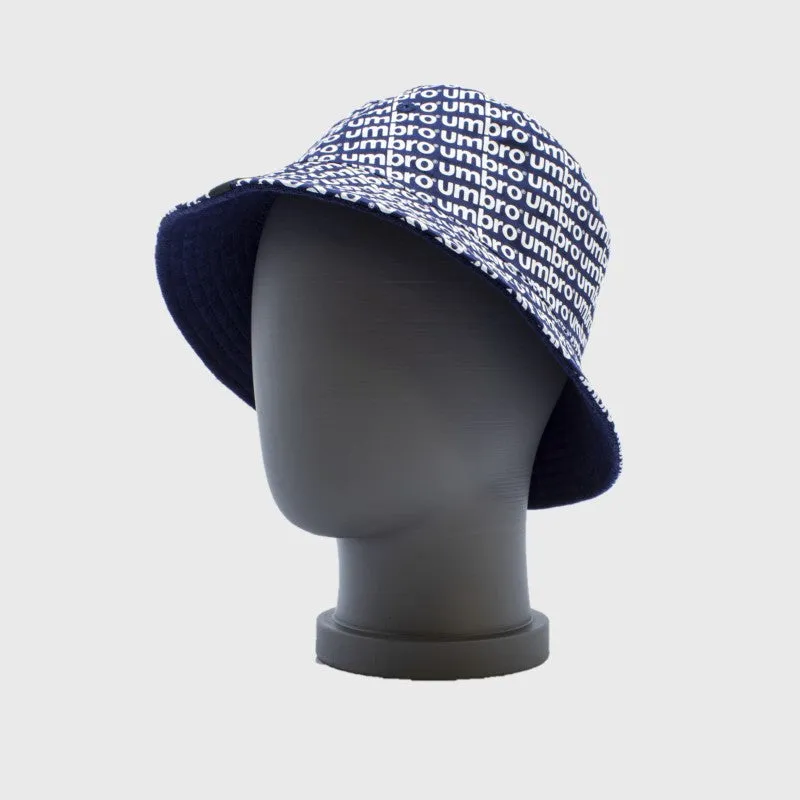 Umbro Mens Trainer Bucket Hat Navy/White _ 169731 _ Navy sold by Tekkie Town product image thumbnail 2