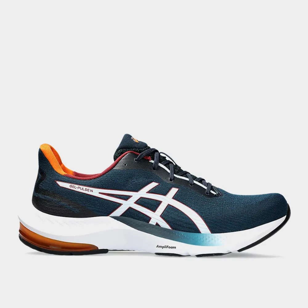 Asics Mens GeL-Pulse 14 Performance Running Blue/white _ 173914 _ Blue sold by Tekkie Town