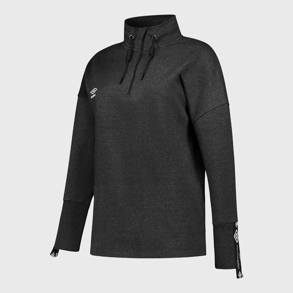 Umbro Womens Riviere Track Top Black/White _ 181162 _ Black sold by Tekkie Town