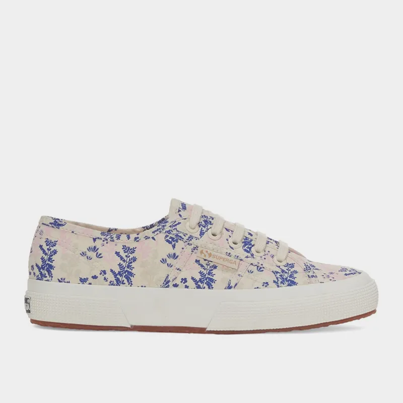 Superga Womens 2750 Flower Print Blue/Multi _ 181638 _ Blue sold by Tekkie Town