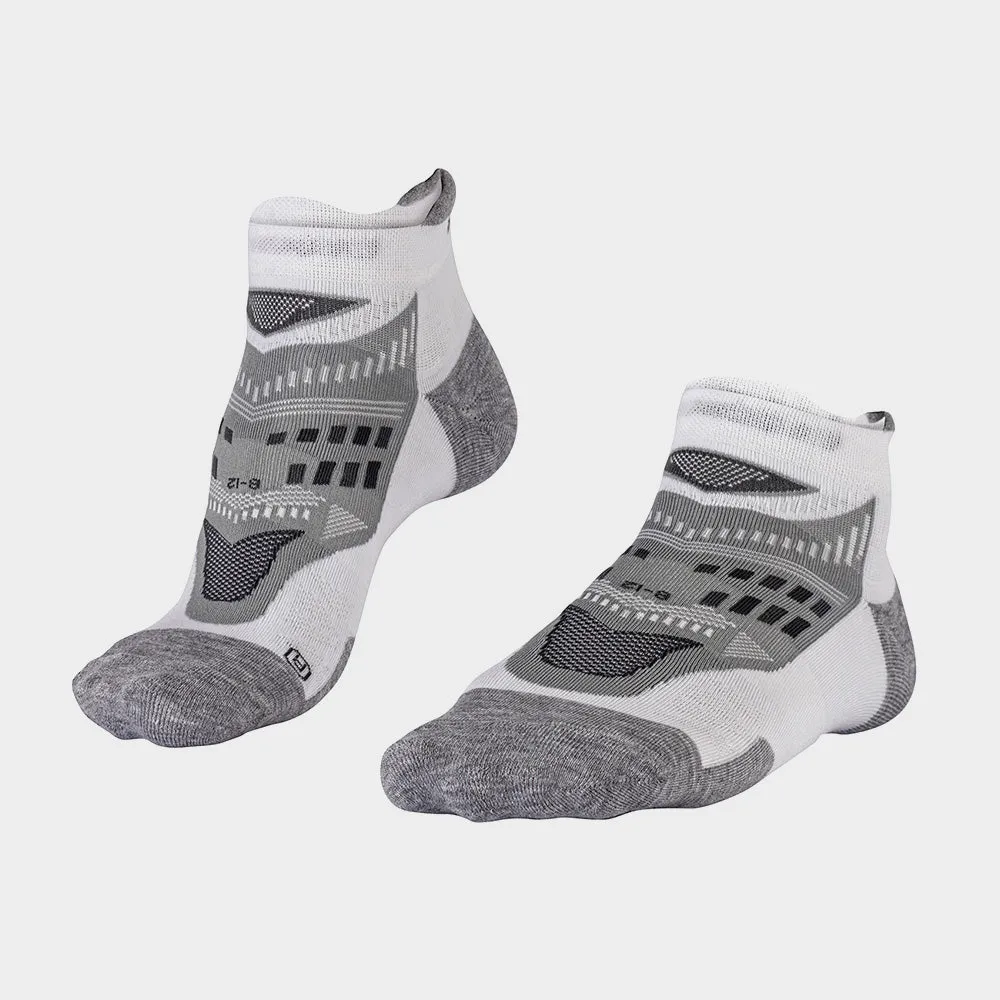 Falke Unisex Ultralight Hidden Sock White/Multi _ 180718 _ White sold by Tekkie Town