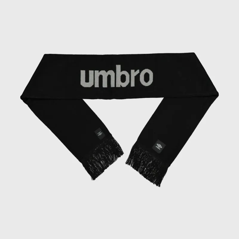 Umbro Unisex Printed Scarf Black/Grey _ 181768 _ Black sold by Tekkie Town