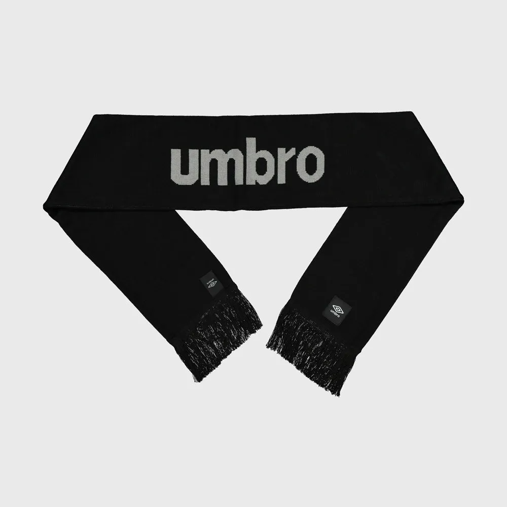 Umbro Unisex Printed Scarf Black/Grey _ 181768 _ Black sold by Tekkie Town