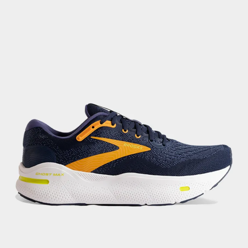 Brooks Mens Ghost Max Performance Running Blue/orange _ 181095 _ Blue sold by Tekkie Town