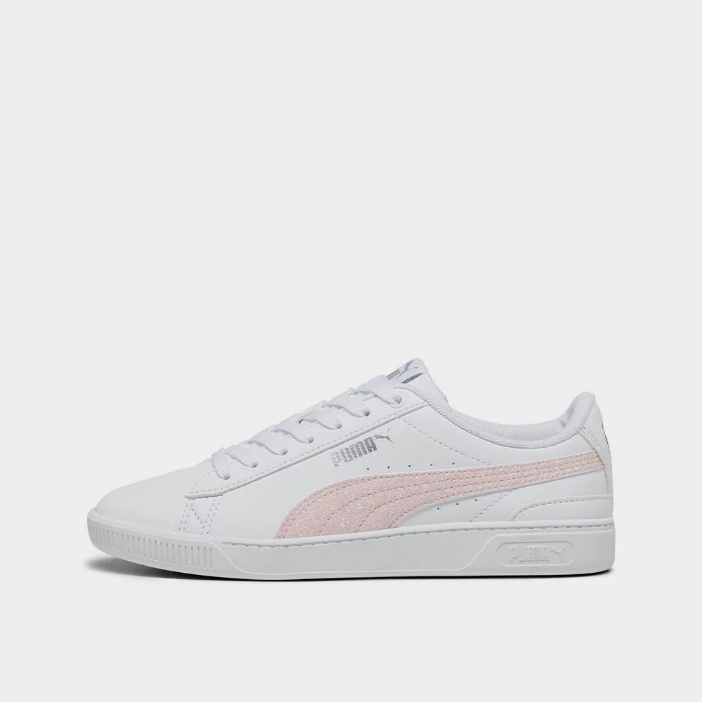 Puma Girls Vikky V3 Glitz Sneaker White/Pink _ 174087 _ White sold by Tekkie Town product image thumbnail 2