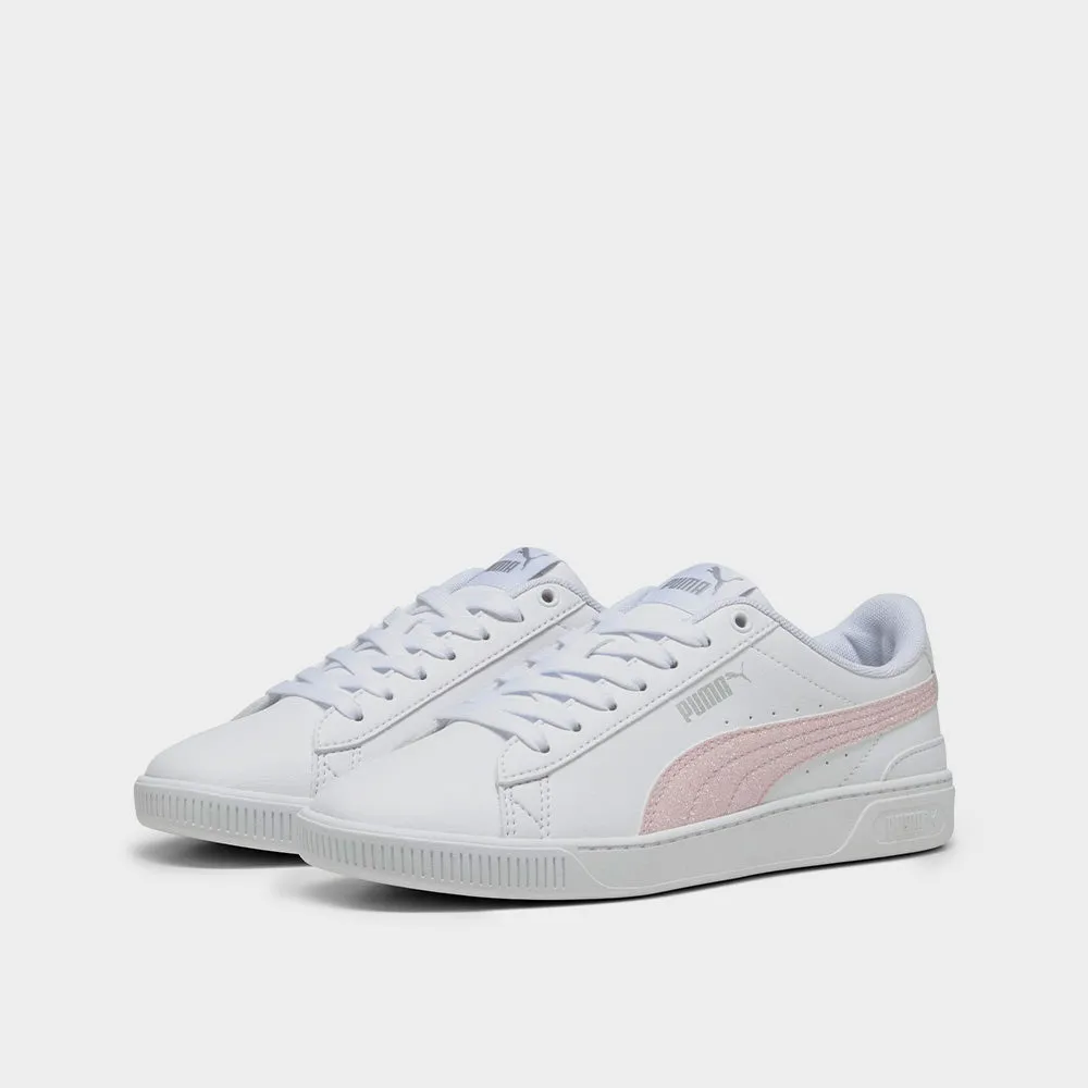 Puma Girls Vikky V3 Glitz Sneaker White/Pink _ 174087 _ White sold by Tekkie Town product image thumbnail 4