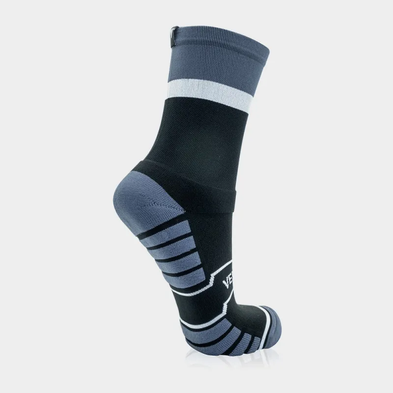 Versus Unisex Trail Running Sock Black/Multi _ 180740 _ Black sold by Tekkie Town