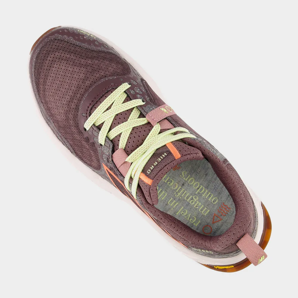 New Balance Womens Hierro V8 Trail Running Purple/white _ 182469 _ Purple sold by Tekkie Town product image thumbnail 4