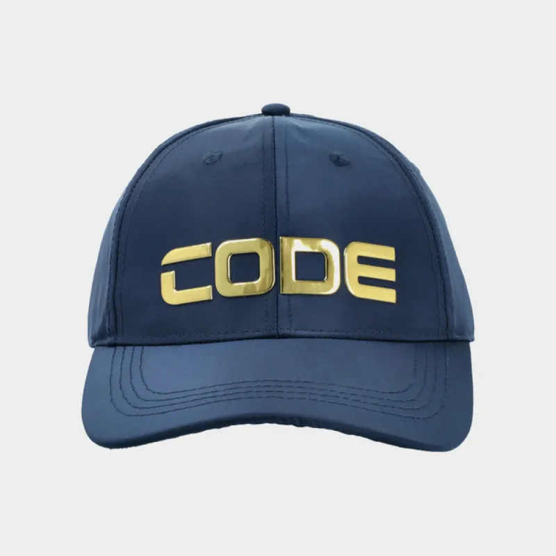 Code Unisex Basic Branded Peak Cap Navy/Multi _ 181693 _ Navy sold by Tekkie Town