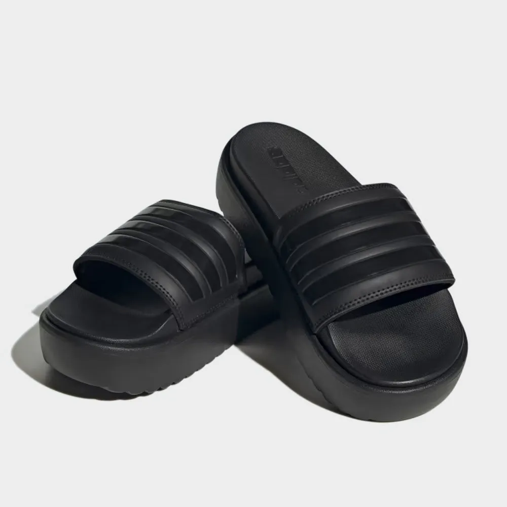 Adidas Womens Adilette Platform Black _ 181943 _ Black sold by Tekkie Town product image thumbnail 4