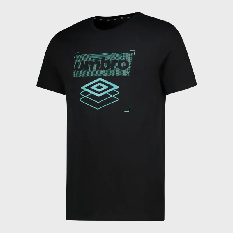 Umbro Mens Harry Graphic Tee Blue _ 180011 _ Blue sold by Tekkie Town