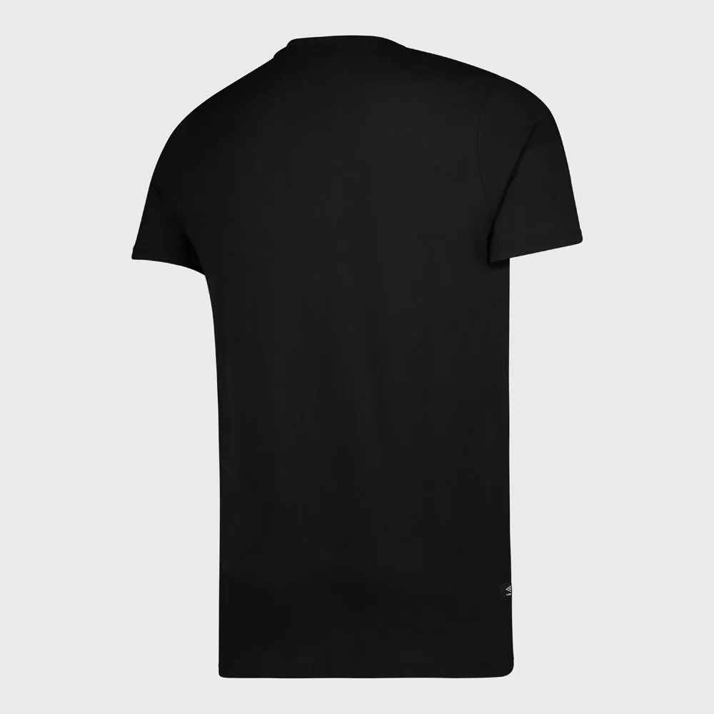 Umbro Mens Greenwood Graphic Tee Black/Grey _ 180662 _ Black sold by Tekkie Town product image thumbnail 3