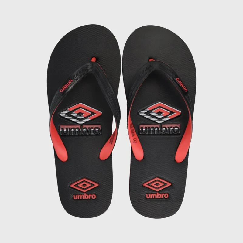 Umbro Mens Speed Diamond Thong Sandal _ 181189 _ Black sold by Tekkie Town