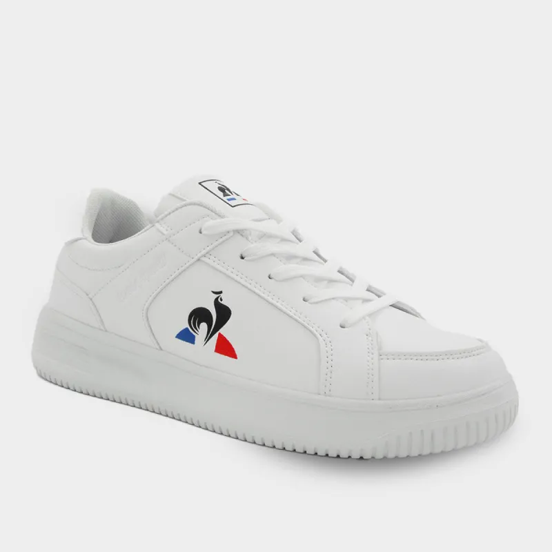 Le Coq Mens Court Star Sneakers White/white _ 181724 _ White sold by Tekkie Town