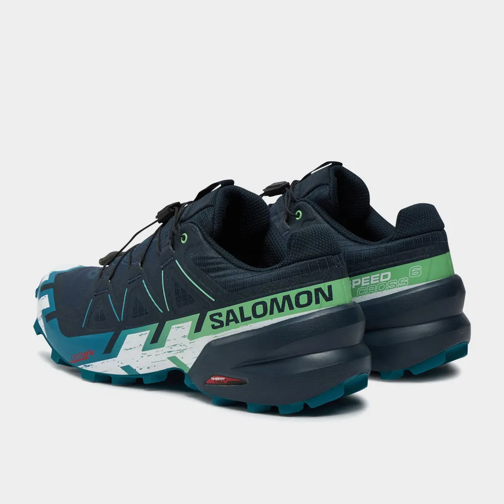 Salomon Mens Speedcross 6 Trail Running Blue/grey _ 181708 _ Blue sold by Tekkie Town product image thumbnail 2