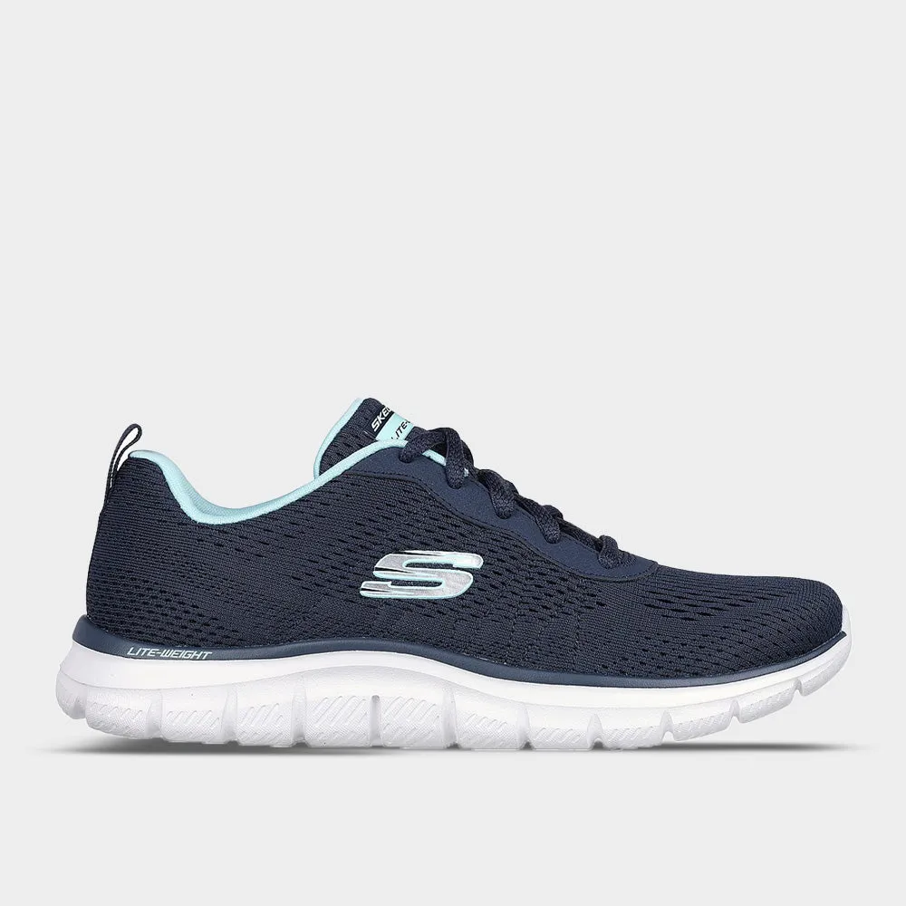 Skechers Womens Track Sneaker Navy/White _ 173899 _ Navy sold by Tekkie Town