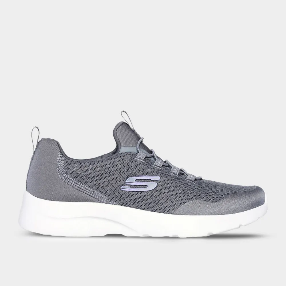 Skechers Womens Dynamight 2.0 Sneaker Grey/White _ 173900 _ Grey sold by Tekkie Town