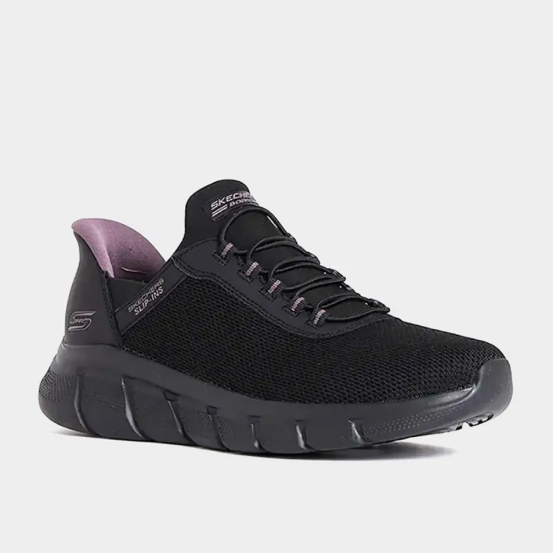 Skechers Women's Bobs B Flex Sneaker Black/violet _ 181499 _ Black sold by Tekkie Town