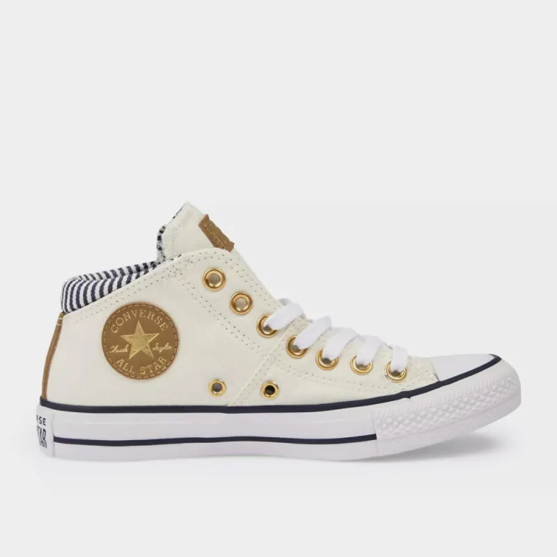 Converse Womens Chuck Taylor All Star Herringbone Stripe Beige/White _ 180962 _ Beige sold by Tekkie Town