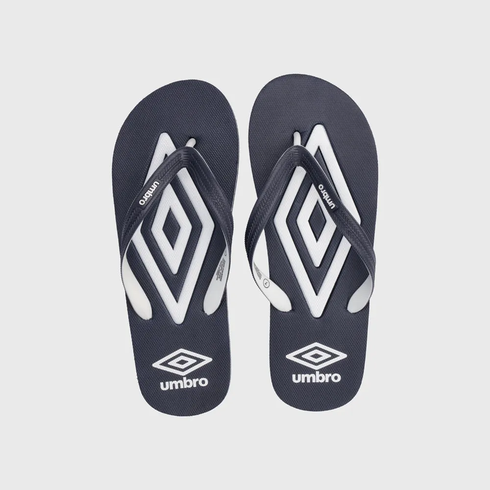 Umbro Mens Big Double Diamond Thong Sandals Navy sold by Tekkie Town