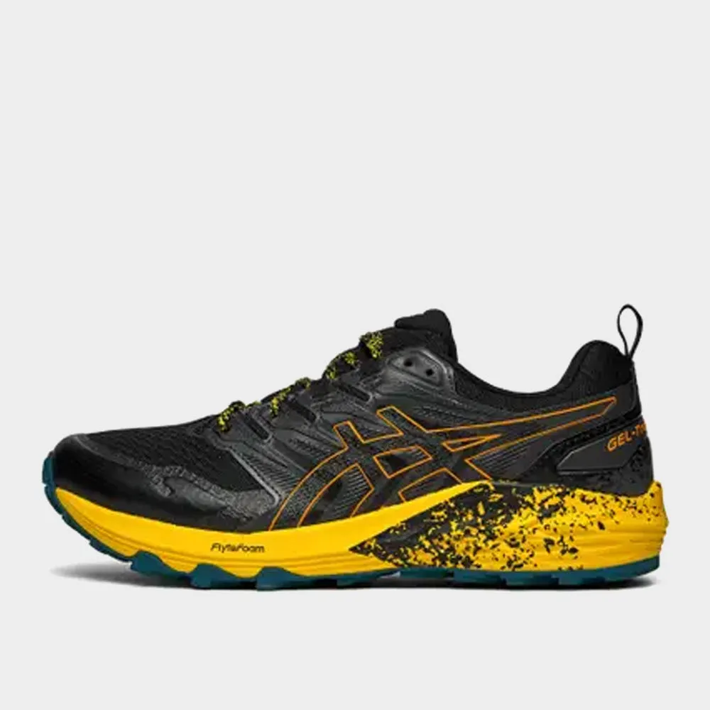 Asics Mens GeL-Trabuco Terra Trail Running Black Yellow _ 180626 _ Black sold by Tekkie Town product image thumbnail 2