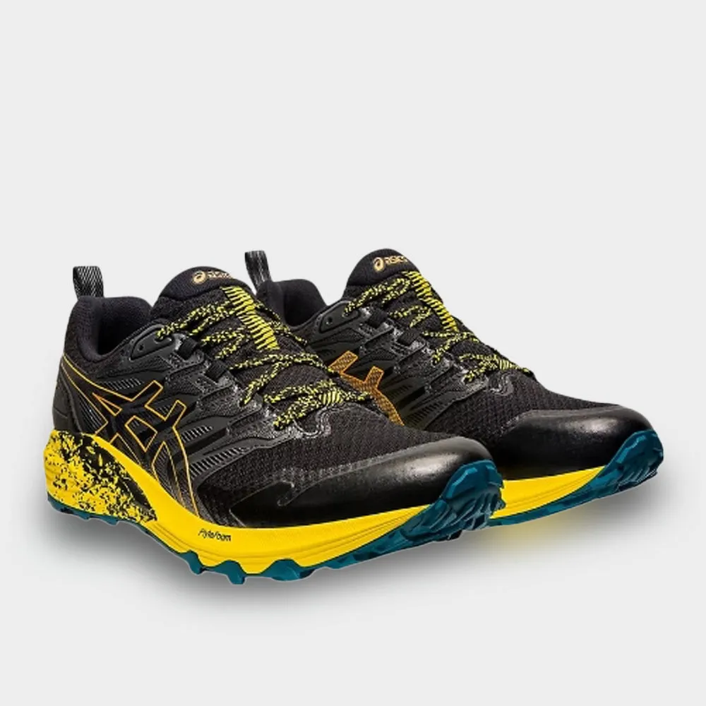 Asics Mens GeL-Trabuco Terra Trail Running Black Yellow _ 180626 _ Black sold by Tekkie Town product image thumbnail 4