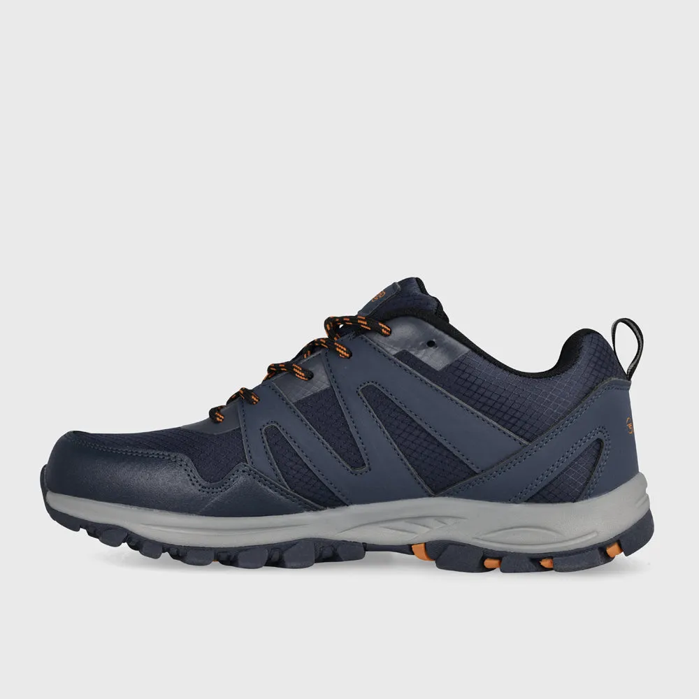 HI-Tec Mens Voyager Outdoor Sneaker Blue/orange _ 181655 _ Blue sold by Tekkie Town product image thumbnail 2