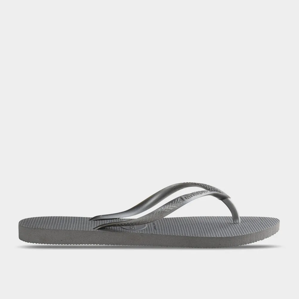 Havaianas Womens Slim Steel Thongs Grey _ 180106 _ Grey sold by Tekkie Town product image thumbnail 2